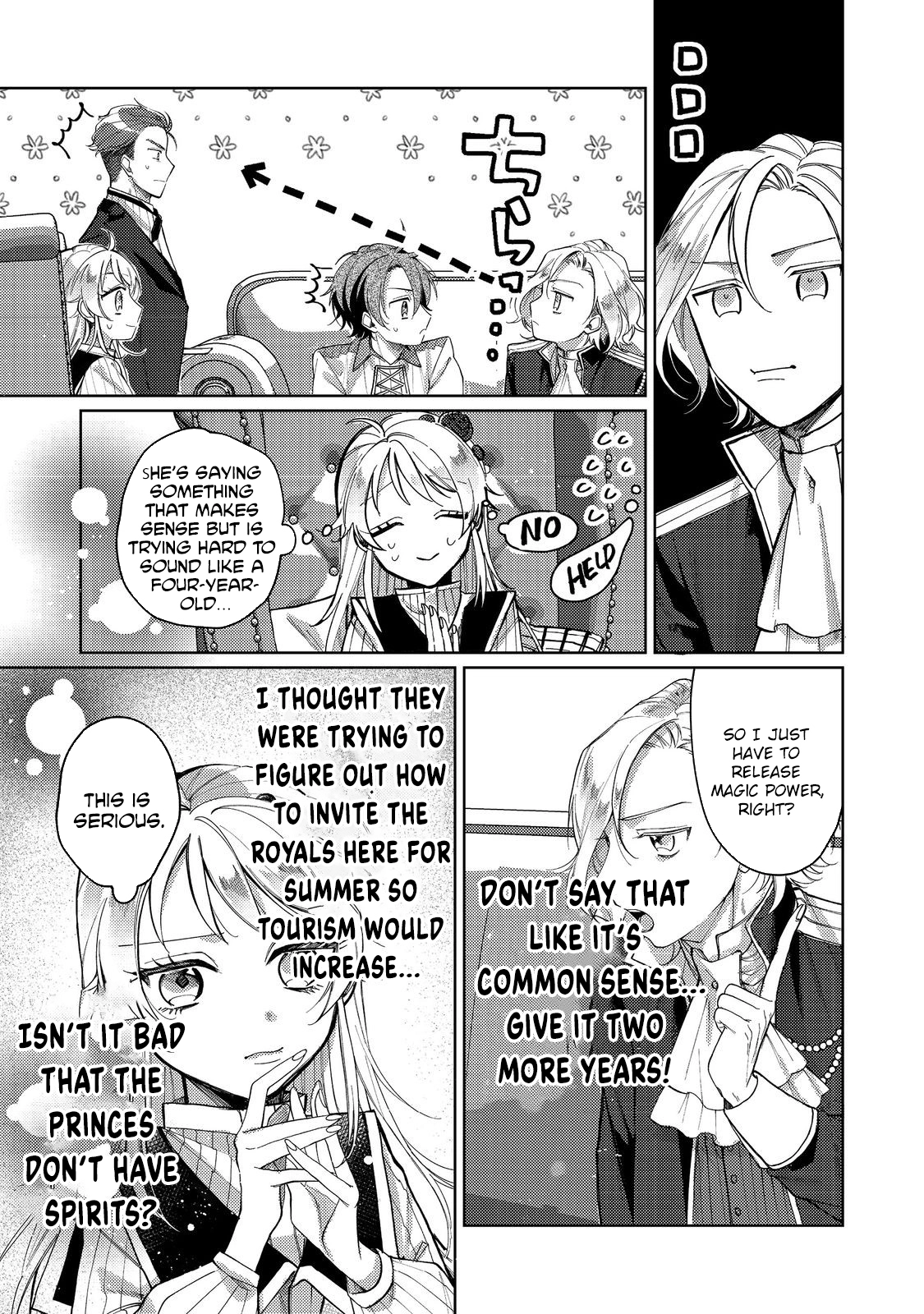 The Reincarnated Count’s Daughter, Blessed by Spirits, Just Wants a Normal Romance! Chapter 4 - ch4 Page 9